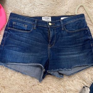 Frame denim shorts sz28